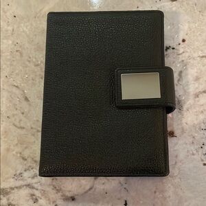 Things Remembered Black Small Journal with magnetic closure and name plate